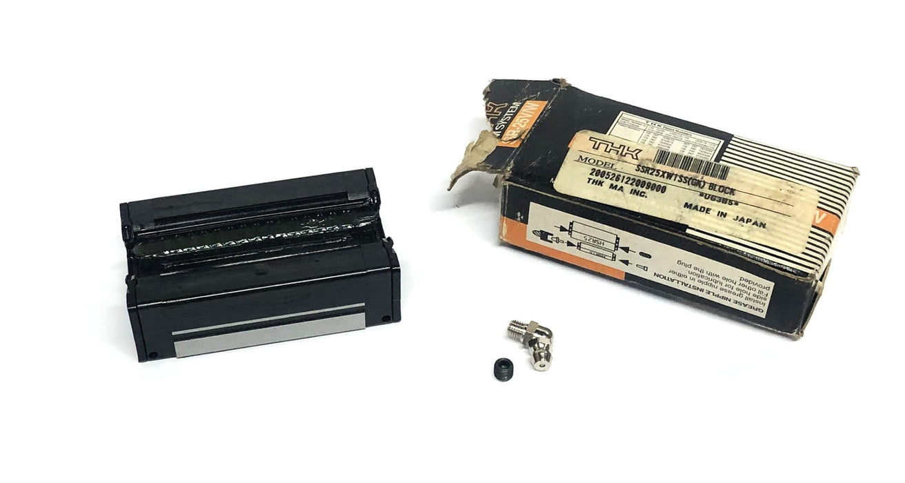 THK SR-25V/W Linear Bearing Block SSR25XW1SS (GK) NOS