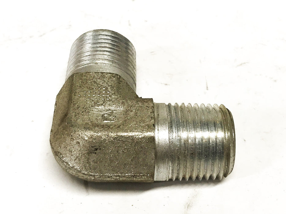 Parker 1/2 inch Male 90-degree Elbow 1B143 [Lot of 3] NOS