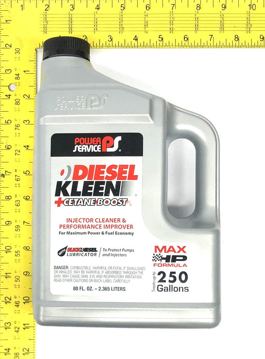 Power Service 80oz Diesel Kleen Injector Cleaner & Performance Improver 3080 NOS