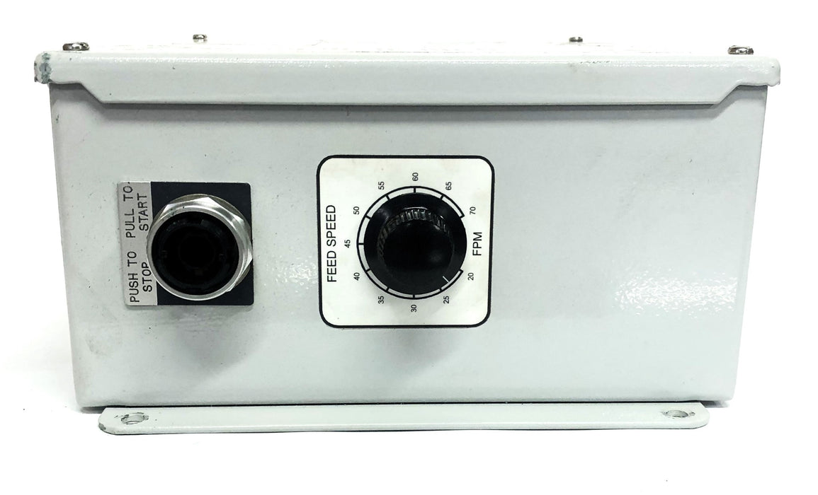 KB Electronic Inc DC Motor Speed Control With Panel Enclosure KBCC-240D USED