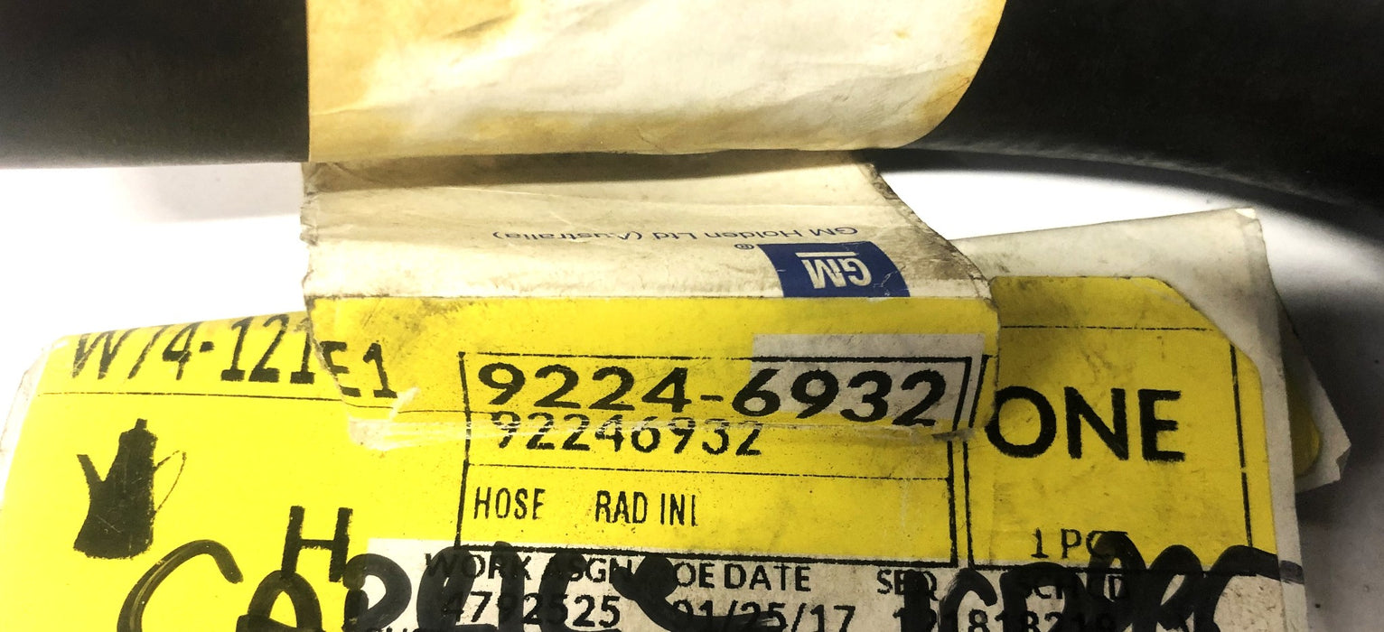 GM Radiator Inlet Hose 92246932 NOS