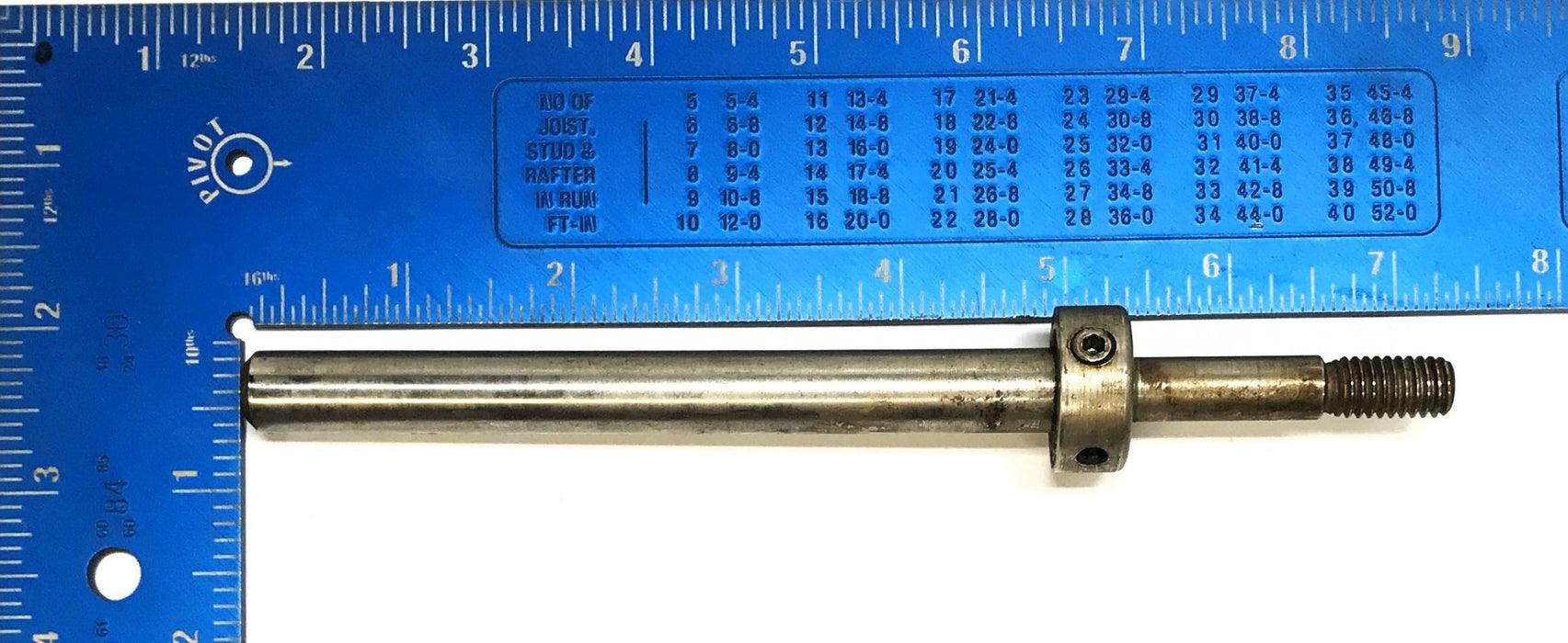 Unbranded Approx 7" OAL 3/8"-16 Thread Spindle USED
