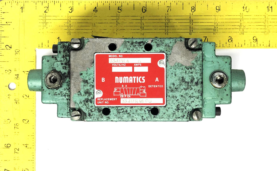 Numatics 33JDR4 Pneumatic Valve 33JDR4000 USED