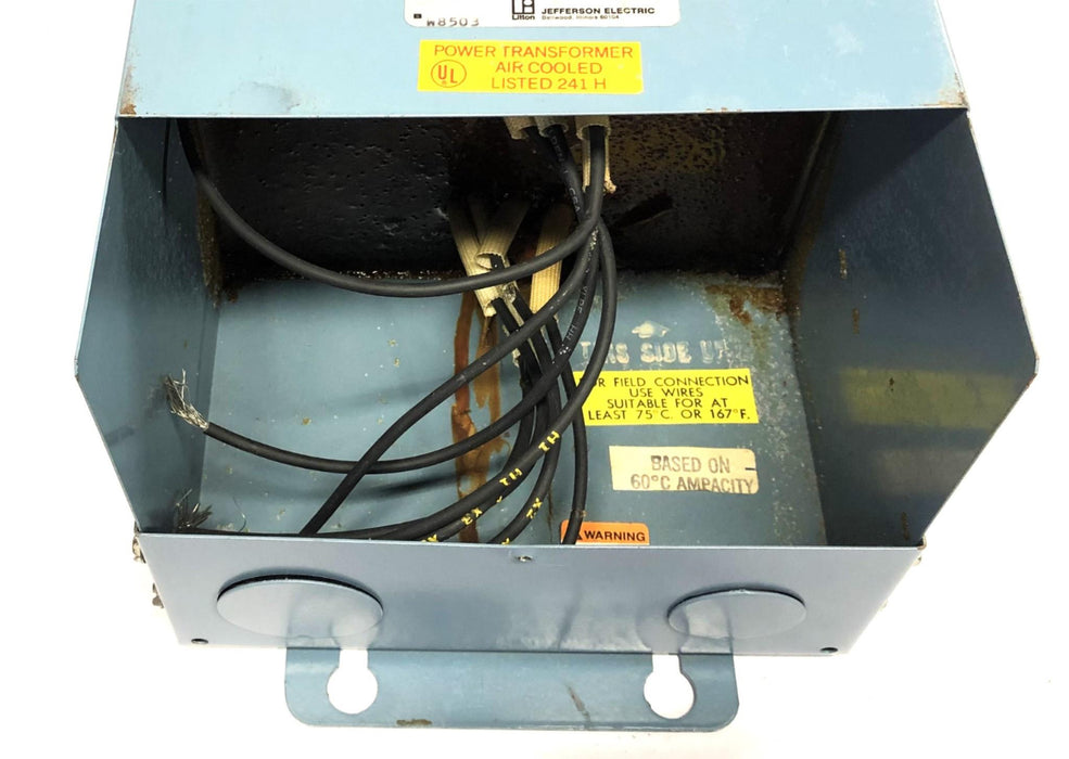 Jefferson Electric Powerformer Dry-Type 3 KVA 1 PH 60 Hz Transformer 211-101 NOS