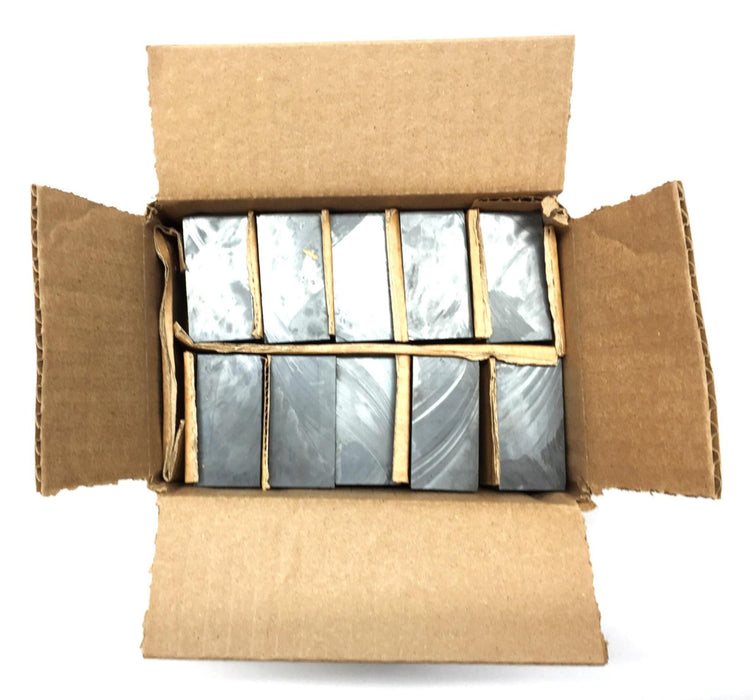 Unbranded 1.75" x 2" x 1" Case of Unmagnetized Block Ferrite Magnets (20pcs) NOS