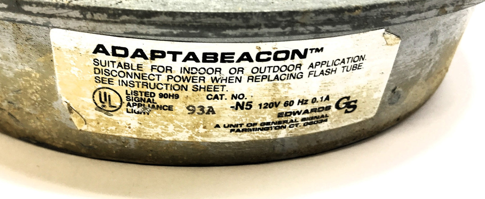 Edwards Adaptabeacon Base (No Lens) 93A-N5 USED