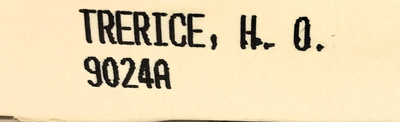 Trerice Pack of (90) 24 Hour Recording Paper 9024A NOS