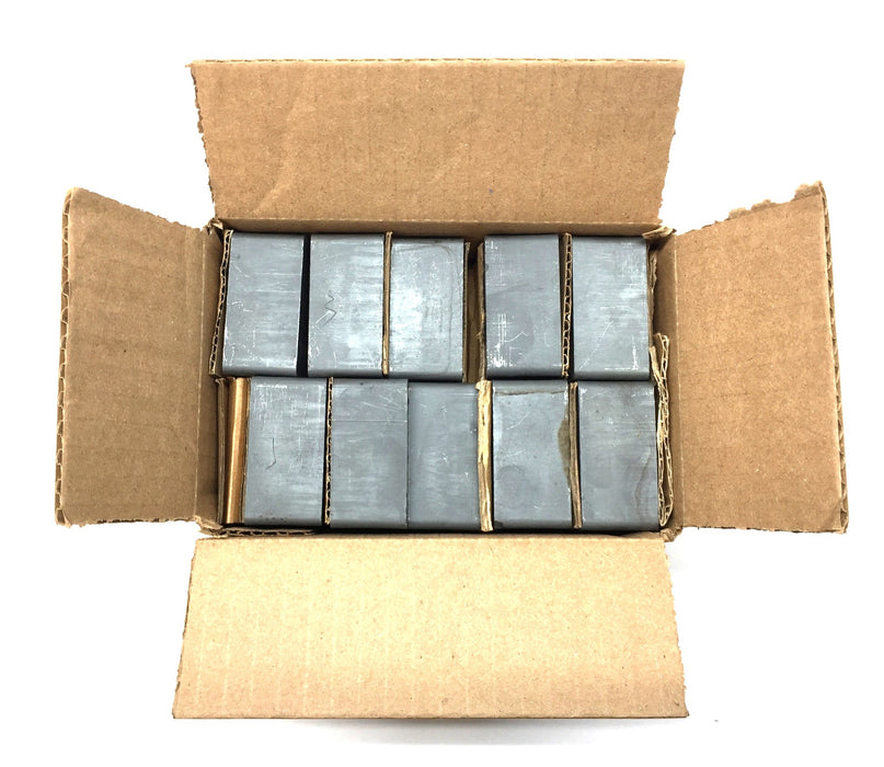 Unbranded 2" x 2" x 1" Case of Unmagnetized Block Ferrite Magnets (20pcs) NOS