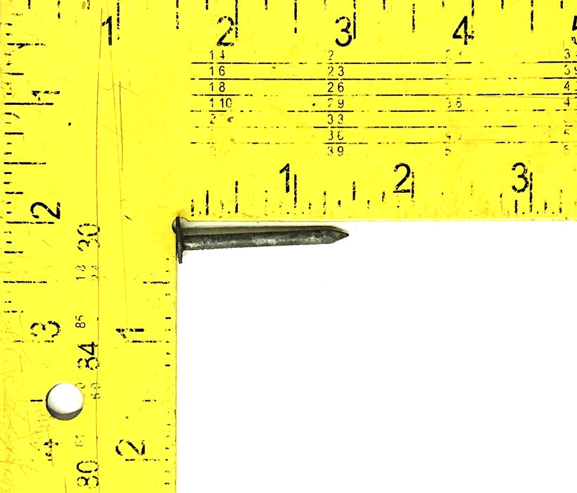 Unbranded Galvanized Nail 1 Inch [Lot of 300] NOS