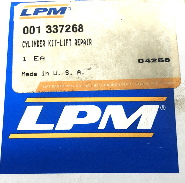 LPM Cylinder Repair Kit For Hyster Forklift 337268 NOS