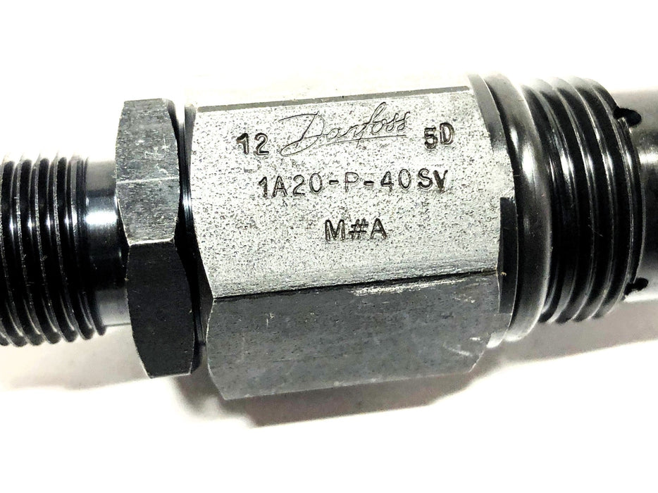 Danfoss Hydraulic Control Relief Valve 1A20-P-40SV NOS
