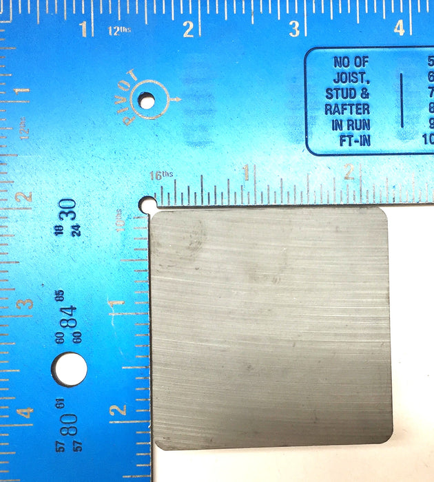 Unbranded 2" x 2" x 1" Case of Unmagnetized Block Ferrite Magnets (12pcs) NOS