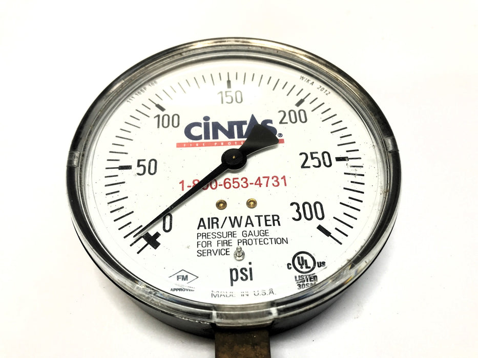 Cintas 0-300 PSI Air/Water Gauge 111.10SP.100 [Lot of 2] USED