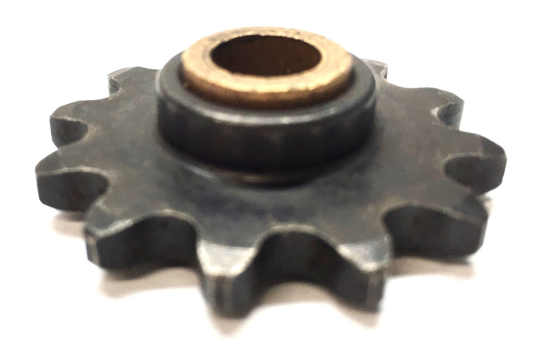 Unbranded 12-Tooth Roller Chain Sprocket with .370 I.D/.749 O.D [Lot of 3] USED