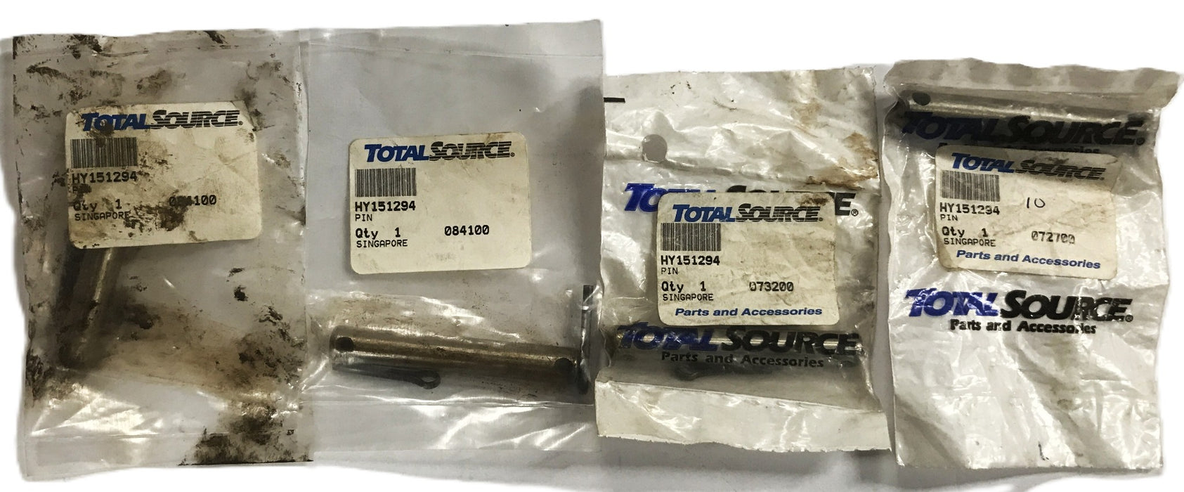 Total Source Hyster Chain Anchor Pin HY151294 [Lot of 4] NOS