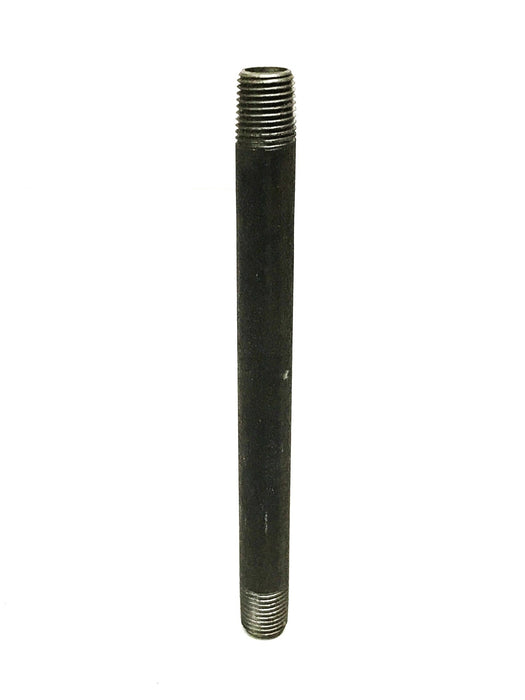 Unbranded Black Steel Threaded Pipe 1/4 inch x 6 inch [Lot of 16] NOS