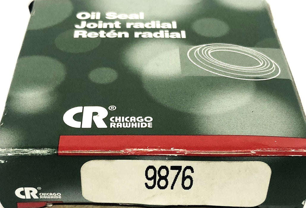 Chicago Rawhide Oil Seal 9876 [Lot of 3] NOS