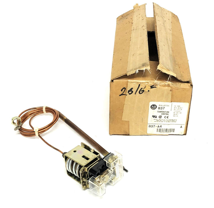 Allen-Bradley 60-190F Max Temp 240F Open Type Temperature Control 837-A4 NOS