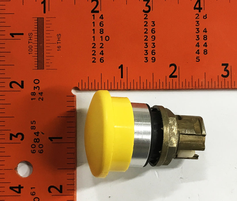 Allen-Bradley Yellow Mushroom Head Pushbutton 800EM-M5 [Lot of 3] NOS