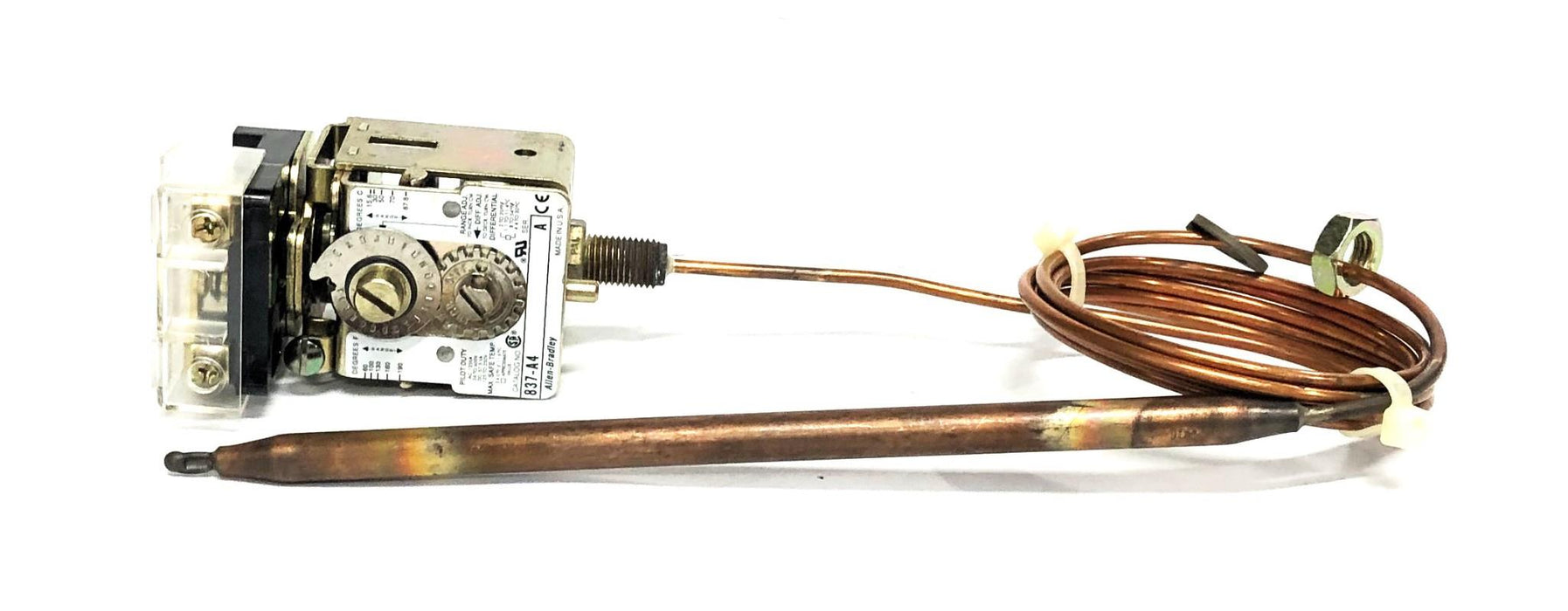 Allen-Bradley 60-190F Max Temp 240F Open Type Temperature Control 837-A4 NOS