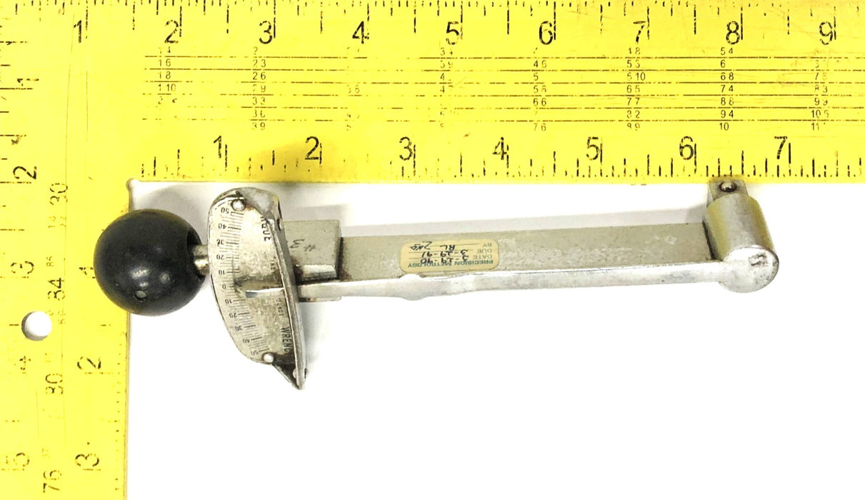 Sturtevant Richmont 3/8 inch M Series Flat Beam Torque Wrench M-50-1 USED
