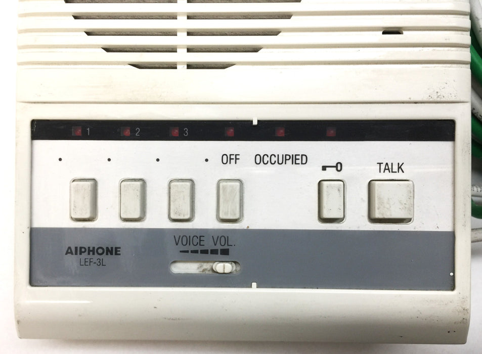 Aiphone 3-Call Master Station w/Selective Door Release LEF-3L (Untested) USED