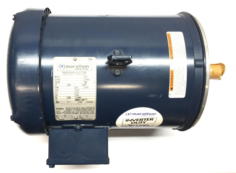 Marathon C382B 3-Phase Enclosed Gen. Purpose Rigid Base Motor SVA182TTFW16 NOS