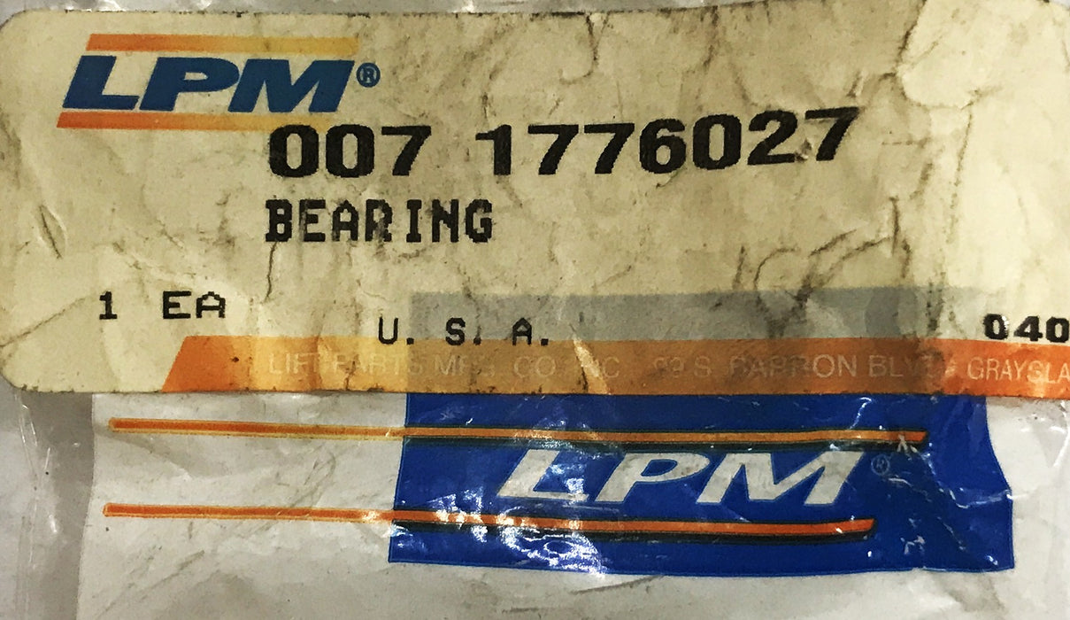 LPM Bearing/Bushing 1776027 NOS
