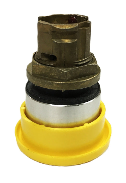 Allen-Bradley Yellow Mushroom Head Pushbutton 800EM-M5 [Lot of 3] NOS