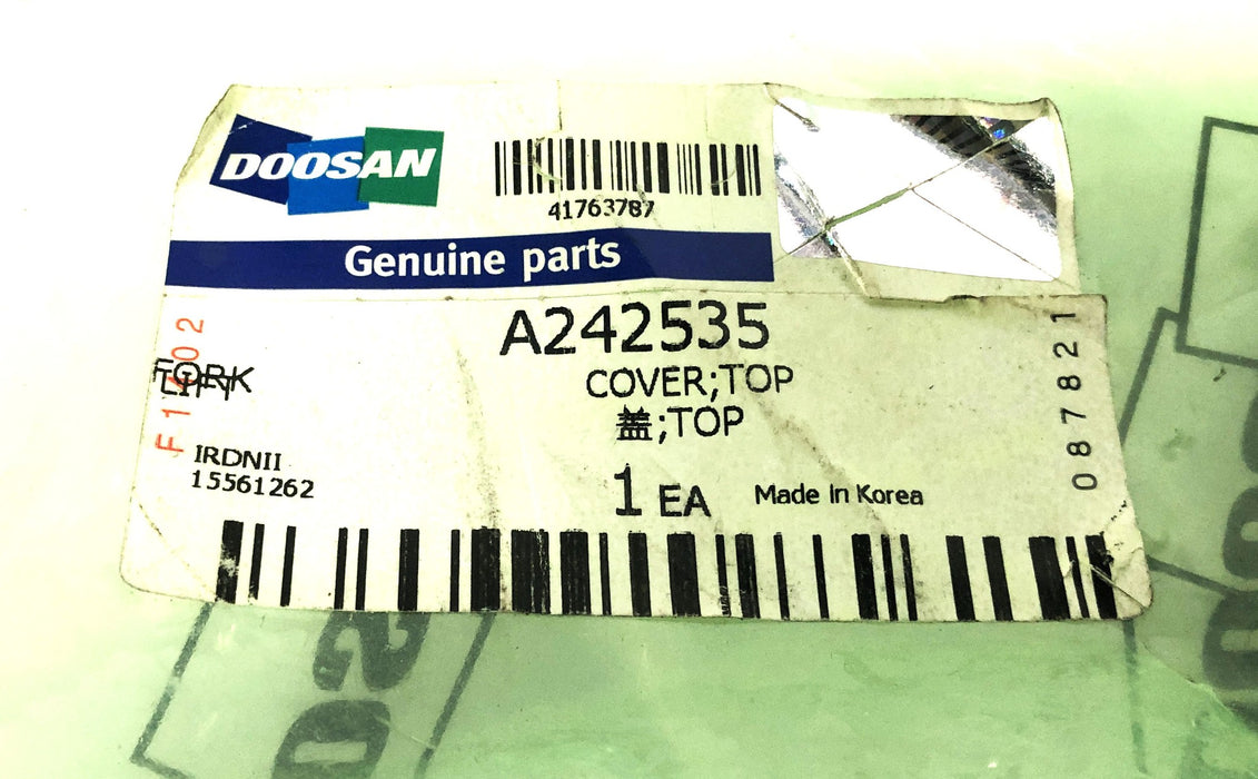 Doosan Top Cover A242535 NOS