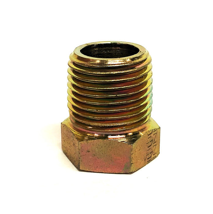 Unbranded Female To Male NPT Pipe Coupler 3/8 To 1/2 Inch [Lot of 3] NOS