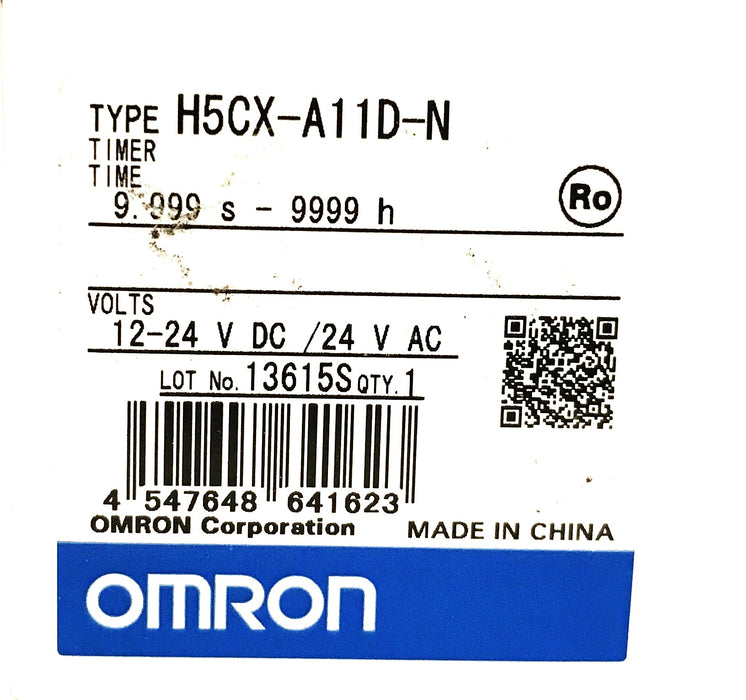 Omron Digital Timer H5CX-A11D-N NOS