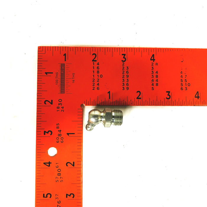 Unbranded 1/4 inch 45 degree Grease Zerk Fitting 1/4-45 [Lot of 30] NOS