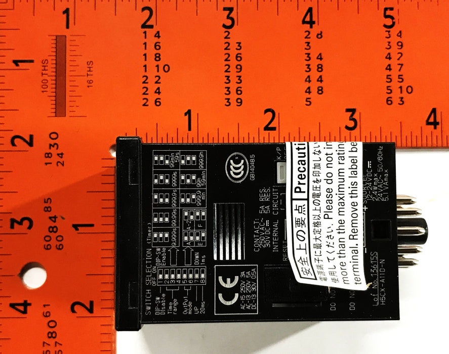 Omron Digital Timer H5CX-A11D-N NOS
