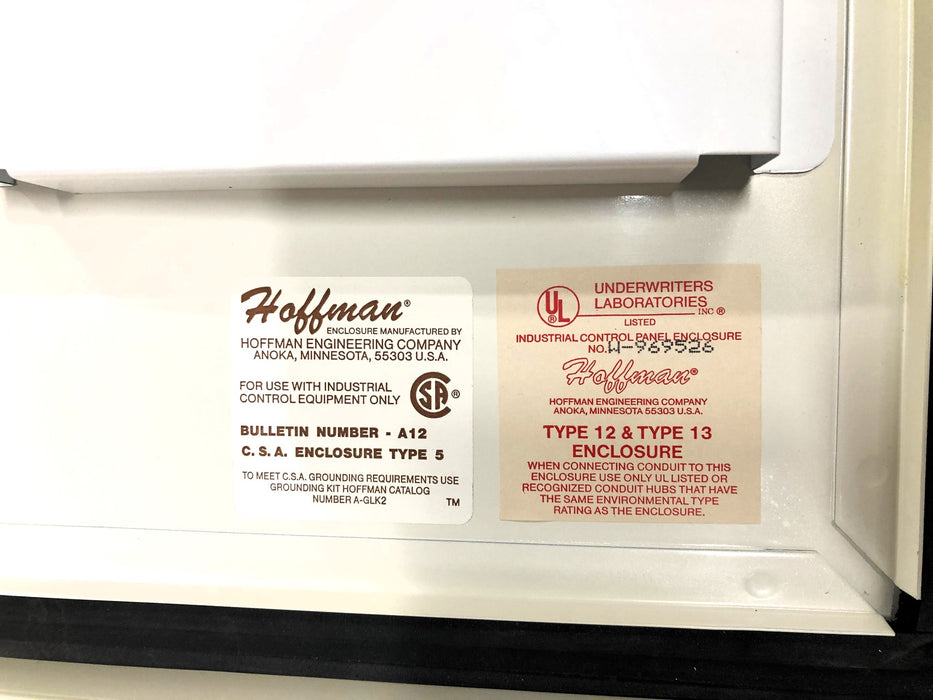 Hoffman Type 12 & 13 Enclosure W-969526 NOS