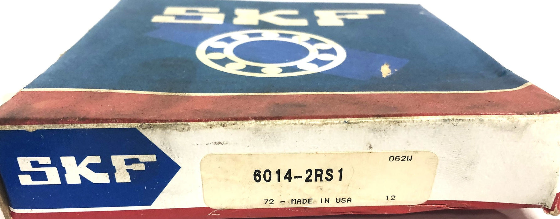 SKF Deep Groove Ball Bearing 6014-2RS1 NOS