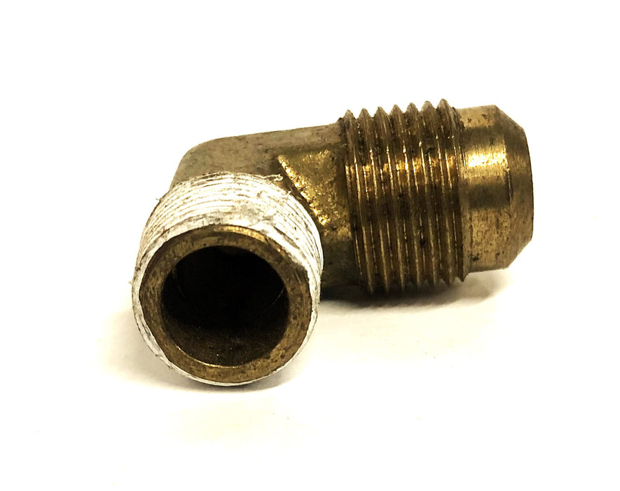 Unbranded Brass Nipple Elbow 3/8 To 1/2 Inch [Lot Of 8] NOS