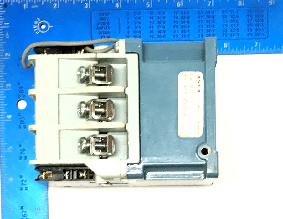 Asea Phase Contactor (Small Crack in Plastic) EG 80 L-1 USED