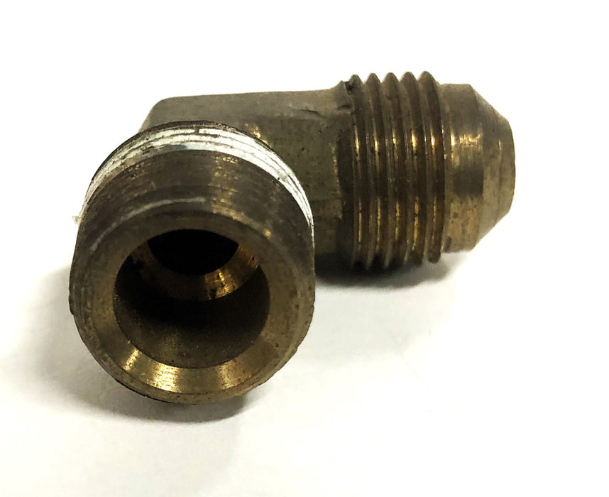 Unbranded Brass Nipple Elbow 3/8 Inch [Lot Of 9] NOS