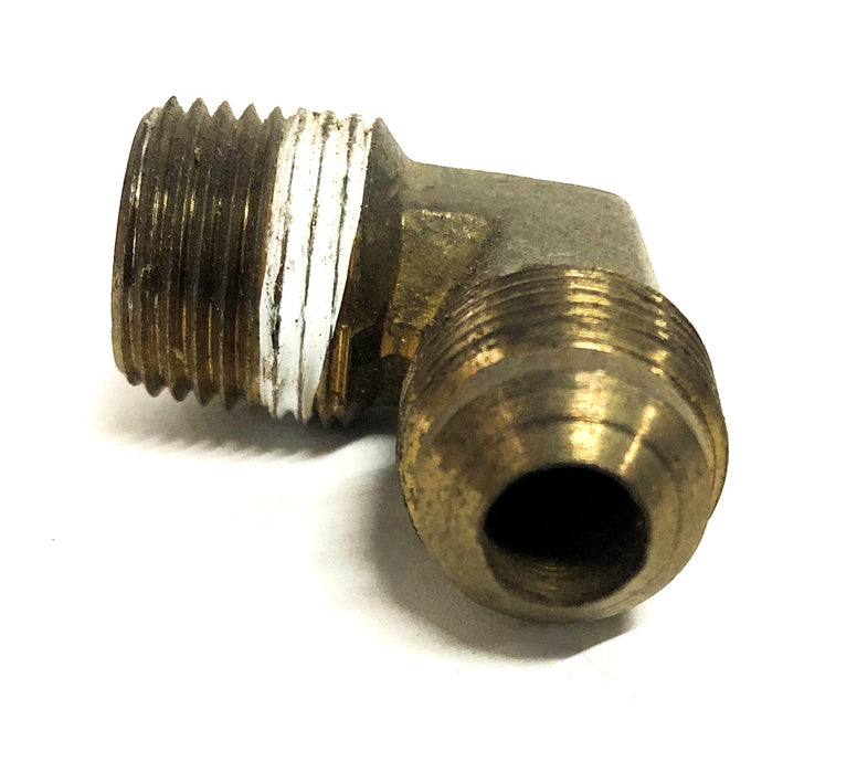 Unbranded Brass Nipple Elbow 3/8 Inch [Lot Of 9] NOS