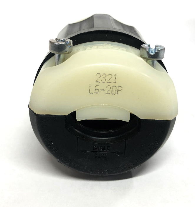 Leviton L6-20 20A-250V 2-Pole 3-Wire Grounding Locking Plug 2321 [Lot of 5] NOS
