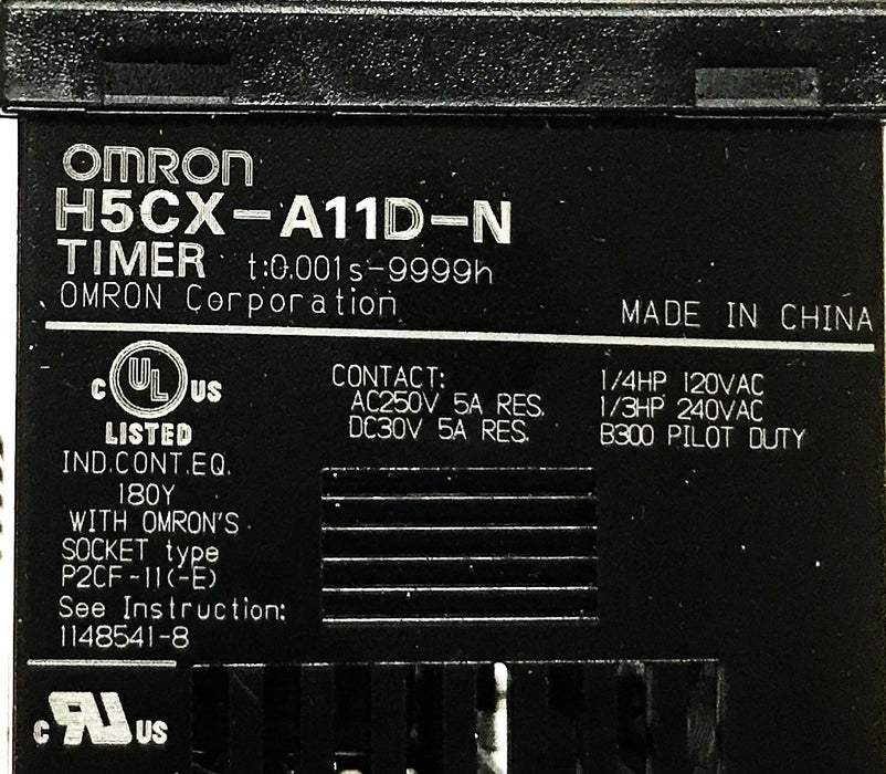 Omron Digital Timer H5CX-A11D-N NOS