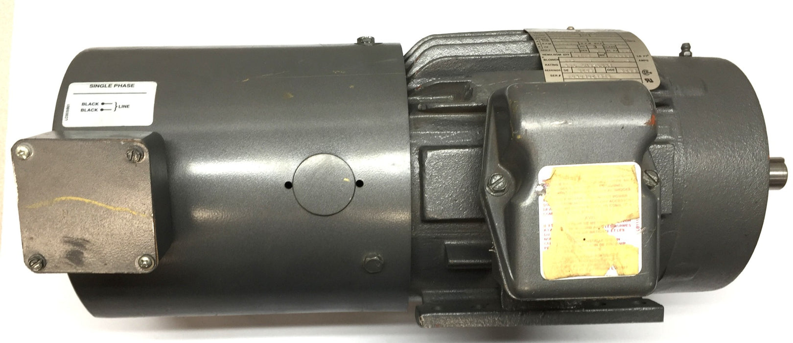 Baldor Inverter Super-Efficient 3-Phase Industrial Drive Motor IDM3584T-5 NOS