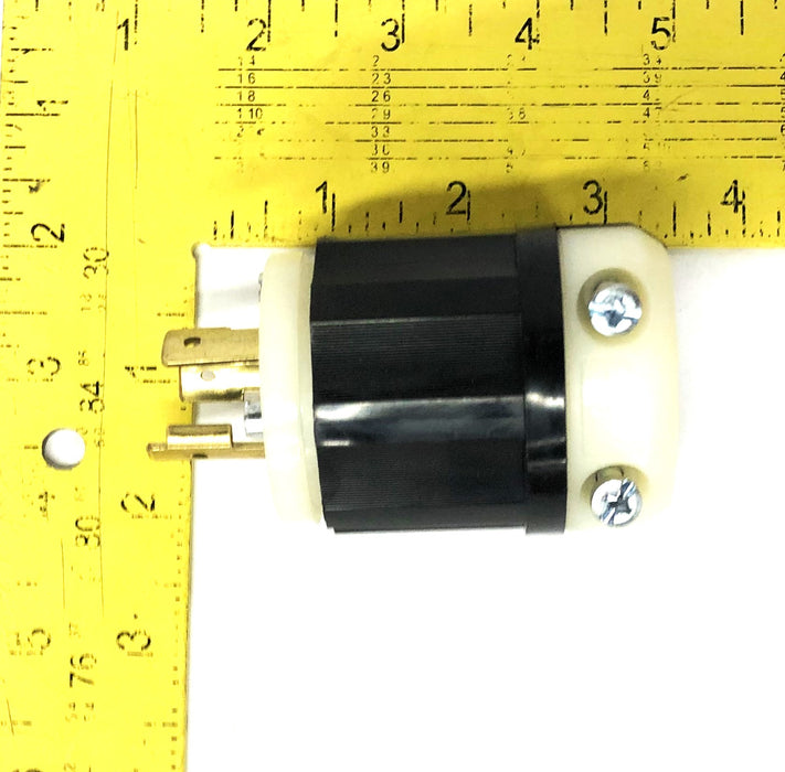 Leviton L6-20 20A-250V 2-Pole 3-Wire Grounding Locking Plug 2321 [Lot of 5] NOS