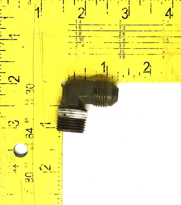 Unbranded Brass Nipple Elbow 3/8 Inch [Lot Of 8] NOS