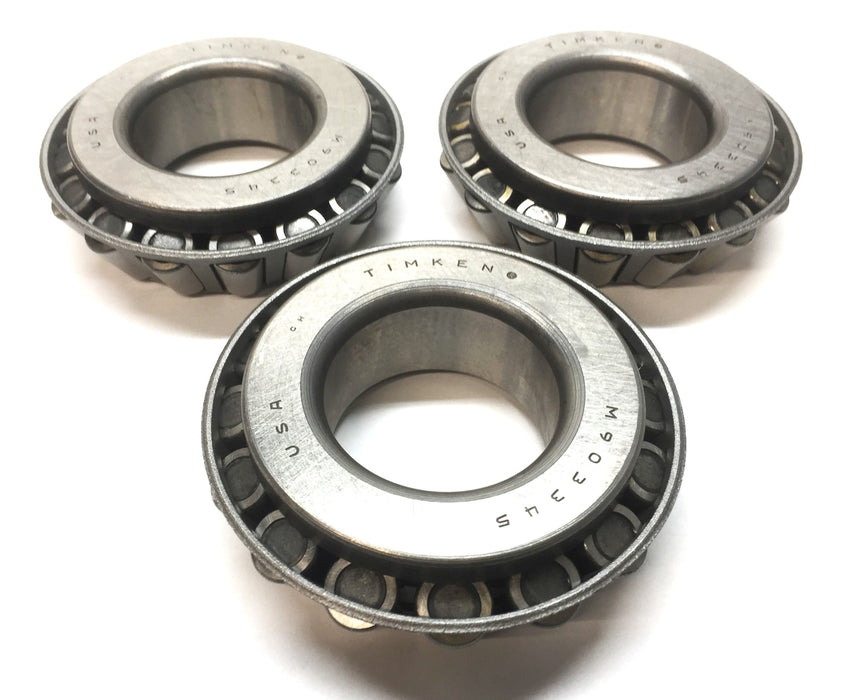 Timken Cylindrical Roller Tapered Cone Bearing M903345 [Lot of 3] NOS