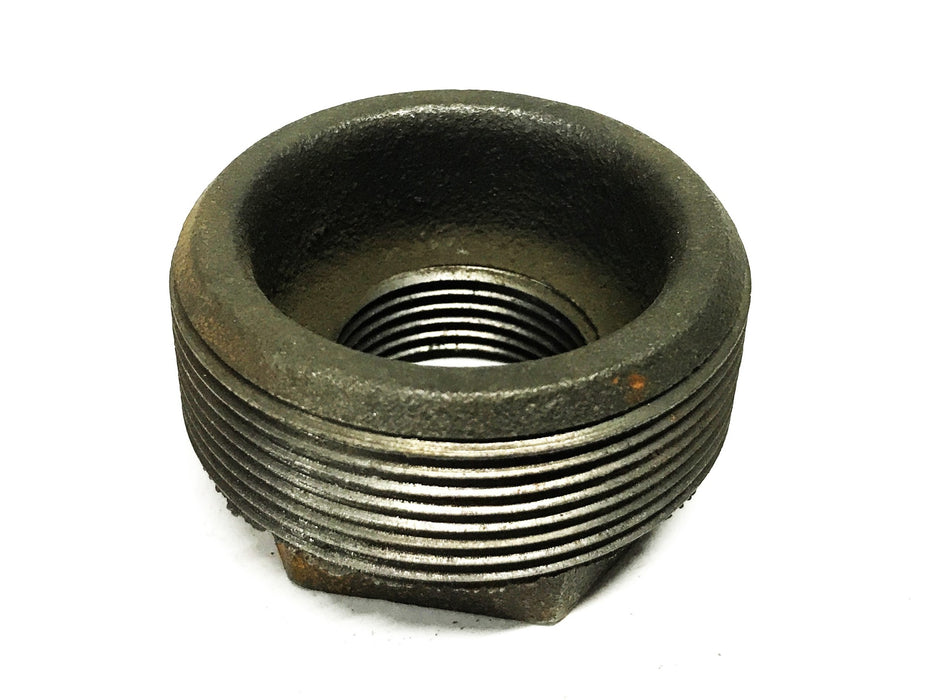 Unbranded Malleable Iron 2 inch x 1 inch Reducing Bushing [Lot of 5] NOS