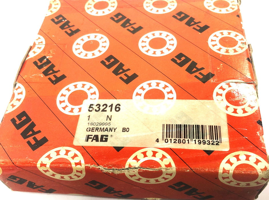 FAG Thrust Ball Bearing 53216 NOS