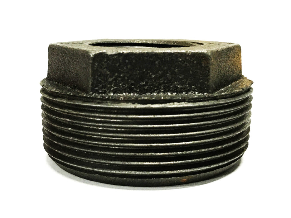 Unbranded Malleable Iron 2 inch x 1 inch Reducing Bushing [Lot of 5] NOS