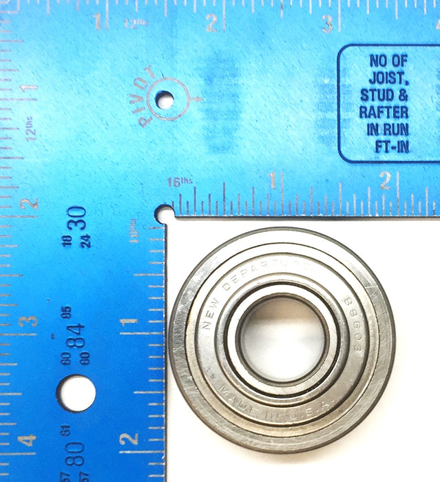 New Departure Sealed Roller Bearing 88603 NOS